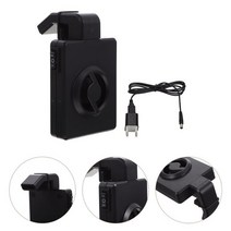 수조냉각기 어항 냉각기 팬 탱크 방열 도구 조절 가능한 수족관 쿨러 수족관 냉각 팬 팬, 검은색, 10.5x6.5x2cm