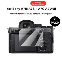 카메라케이지 케이스 손잡이 2pcs a7c a7siii a7iv 카메라 유리 9h 경도