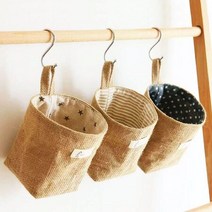 미니 린넨 월포켓, 블랙 스타