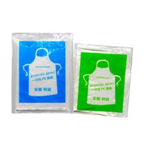 일회용 비닐 위생 앞치마 (성인용 / 유아용), 성인용, 1매