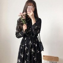 봄롱원피스 러블리원피스 여성복 레깅스 스커트 롱 쁘띠프랑스식 복고