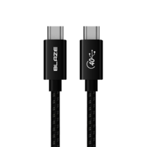 USB4 케이블 40Gbps GEN3 동축 Coaxial 케이블 C TO C 초고속케이블 100W 썬더볼트3 4, 2m