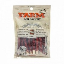 팜내츄럴 발포껌 오리껌 강아지 간식 8p 60g, 소가죽 + 오리 혼합맛, 2개