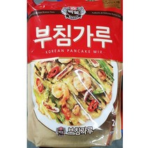 부침가루2kg백설, 2kg, 1세트