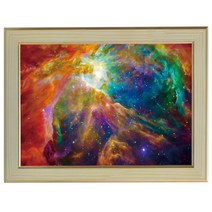 A080-5/별의탄생사진액자 A4 벽걸이액자 포토액자 우주사진 벽장식 풍경화 풍경사진 풍경화그림, 별의탄색사진액자