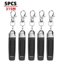 원격 제어 리모컨 리모콘 차고 게이트 도어 복제기 복제 학습 롤링 코드 자동차 키 1301A 315MHz 433MHz 4CH, [09] 315M 5PCS