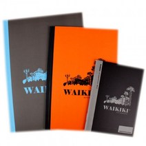 그리드 노트 와이키키 오토바인딩 모눈 5mm 10EA, A5