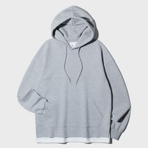 앨빈클로 무지 레이어드 후드티셔츠 5 COLOR - MULTI447482