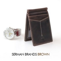 REALPICKY Serman Brand - RFID 머니 클립 슬림 지갑