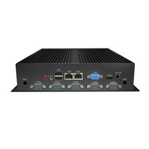 ITX-산업용미니PC코어i56360U 인텔팬리스데스크탑I7합금케이스듀얼LAN윈도우즈10견고한, 038GBRAM256GBSSD_01CoreI36100U
