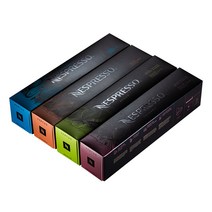 네스프레소 버츄오 오리진 4종 캡슐커피, 9.5g, 40개, 40개
