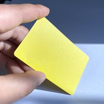 NFC 카드 Ntag215 블랙/레드/블루/그린/옐로우 10 개입 및 명함, 05 Yellow