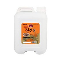 청정원 우리집 쉐프원 진간장 13 L 캠핑 여행 자취 잔치 등산 식당용 대용량 식재료, 20개
