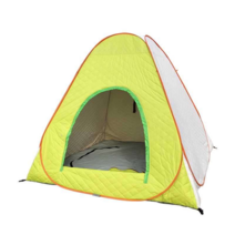 호봉 낚시텐트 얼음낚시텐트 원터치 낚시텐트 방한, 1.8x1.8x1.3m 흰색과 녹색 4 얼음못