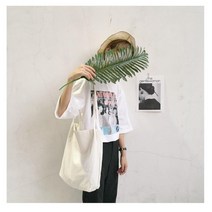 여성 아메카지 빈티지 긴끈 숄더백 장바구니 답례품