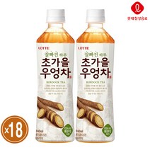 롯데 초가을우엉차 500ml 18입 옥수수수염차 황금보리 아침헛개 쿠퍼스헛개 광동 우엉차 옵션, 13.광동-흑미차 500ml 18입