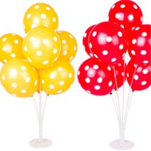 도트풍선 잔치 촬영용 거치대 장식대 생일파티꾸미기 축제 무대 포토존, 라벤다