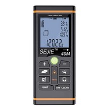 바퀴줄자 워킹메타 워킹카운터 바퀴자 거리측정 바퀴줄자 공사 도로 거리측정기 미터기 줄자 40 60 100m 레이저 거리 측정 내부 버블 레벨 핸드 헬드 레이저 거리 단위 1, 검은색