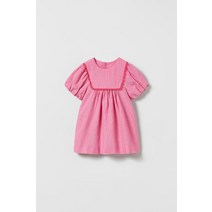 자라 키즈 ZARA KIDS 레이스 트리밍 스트럭처 원피스 245476