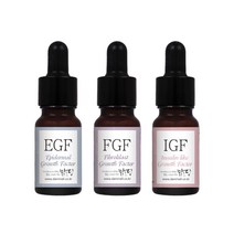 맑을담 EGF FGF IGF 1ppm 3종세트 10ml 원액 앰플, 1개