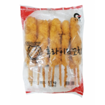 DF (청우)후라이드꼬치 150gx10개, 24개, 조리후섭취, 150g