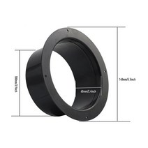 스파이럴덕트 파이프 배관 밸브 100-150mm abs 원형 파이프 플랜지 시트 알루미늄 튜브 공기 환기 호스 커넥터 배기 덕트 신선한 공기 시스템 벤트 하드웨어, 01 100mm