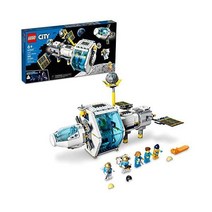 City Space Lunar Space Station 60349 Building Toy 세트 for Kids 보이s and Girls Ages 6+ (500 피스s), Frustration-Free Packaging