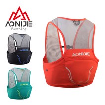 아오니제 2.5L 초경량 러닝백팩 등산 트레일런 마라톤 가방 마라톤조끼, 블랙블루