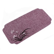 다기 깔개 매트(보라색) 다도구 다기 다포