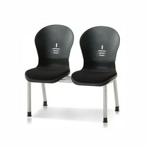 테트라 벤치로비의자2인-블랙, 단품, 본상품선택