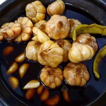 더순수 김치 장아찌 직접 담근 국내산 국산 통마늘/ 알마늘 장아찌 500g 1kg 2kg 3kg 4kg 5kg 낮 12시 전 주문 당일 출고 (한정수량), 1개, 통마늘 2kg(2중벌크)