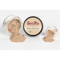 RICE SETTING Powder 중 미네랄 메이크업 무광 맨살 파운데이션 은폐기, Sample Size