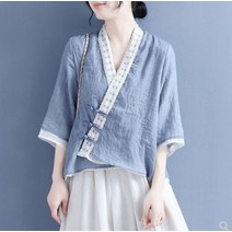 여자 개량한복 생활한복 빅사이즈 계량한복 여성 절복 스님옷 a02