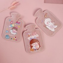 500ml 뜨거운 물 병 봉제 뜨거운 물 가방 물 주입 플러시 물 가방 여성 배꼽 뜨거운 압축 물 학생 손 따뜻한, b