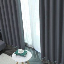 뷰하우스 [뷰하우스] 루시드 암막커튼세트 거실 대형