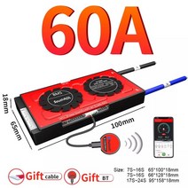 제네레이터 발전기 제너레이터 스마트 BMS 리튬 이온 LTO 밸런스 보드 블루투스 앱 4S LiFePo4 12V 24V 36V 48V 30A ~ 500A 3S 7S, 105.Li-ion 13S 48V BT - 60A
