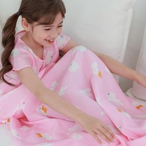아토피이불 풍기인견 낮잠 이불 간절기 여름 알러지 방지 어린이 유아 키즈 블랭킷 비숑핑크