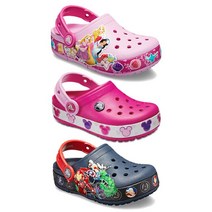 crocs 크록스 키즈 펀랩 라이트 클로그 프린세스 미키 마블 아동 샌들 3종 택1