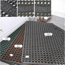 흙털이 깔개 현관바닥매트 가게 출입구발판 실외 매장 출입문 현관매트 업소용발매트 사무실 신발털이, 녹색