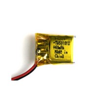 더한 리튬 폴리머 배터리 충전지 501012 40mAh, 1개, 1개