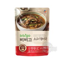 CJ 비비고 소고기장터국밥 500g, 1개