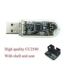 블루투스 모듈 오디오 부품 악세사리 CC2531 지그비 에뮬레이터 CC-디버거 USB 프로그래머 CC2540 CC2531 스니퍼 안테나 블루투스 모듈 커넥터 다운로더 케이블, [06] CC240 with shell