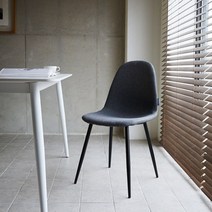 모던하우스 해운대 키토스 KIITOS 블랙 다리 의자 다크그레이