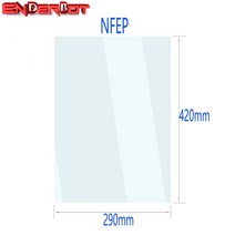 NFEP/FEP 필름/광자 M3 최대 uv 수지 탱크 ANYCUBIC Photon Max 용 3D 프린터 부품 스틸 링 마운트 풀 메탈 프레임 포함, [05] 5PCS, [01] NFEP 290x420mm