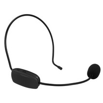 무선 마이크 오버 헤드웨어 콘덴서 핸즈프리 라디오 FM 87.5-108MHz 라우드 스피커 교육 투어 가이드, 01 green