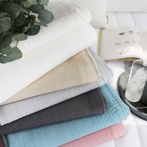 쿨링 100% 풍기인견 목화솜 충전 친환경 시원한 여름 패드 (6컬러) S Q K 사이즈, 베이지