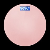카스 디지털 체지방 체중계 블루투스 스마트 전자저울, 로즈 골드 충전재, 28*28CM