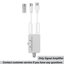 디지털 실내 HDTV 안테나 위성 수신기 TV 부스터 튜너 DVB-T 36 dB 신호 증폭기 200 마일, 0 Amplifier 200Mile