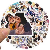 인테리어 스티커 포인트 스티커50pcs 블 yaoi 스티커 애니메이션 스티커 스케이트, 50개