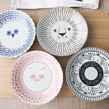[상고] 피카부 소접시 17cm 4종 택1, 상세 설명 참조